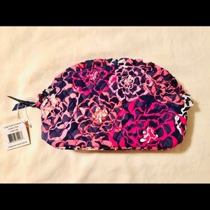 Vera Bradley cosmetic bag.